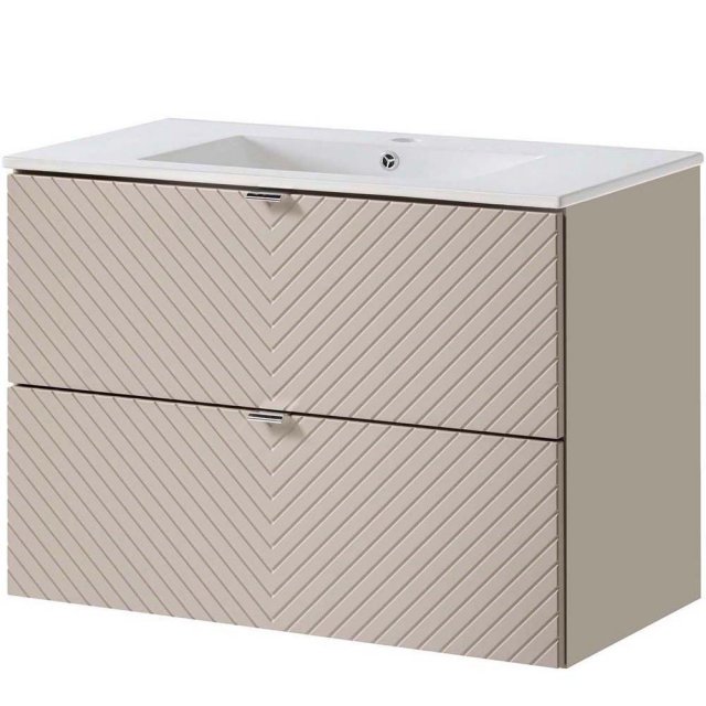 COMAD Szafka VIVA CASHMERE z umywalką meblową DANCE 80 cm