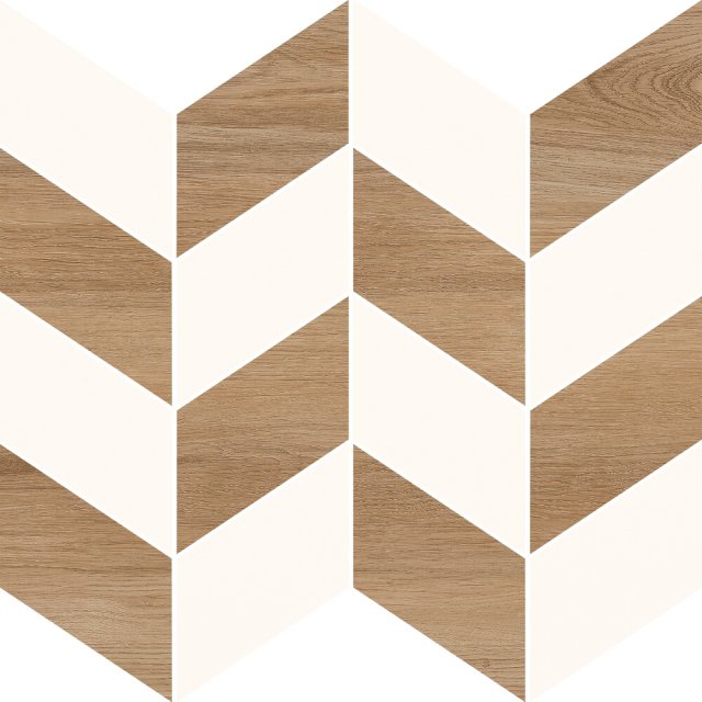 Płytka ścienna mozaika LOVE YOU NAVY white full satin 29x29 gat. I