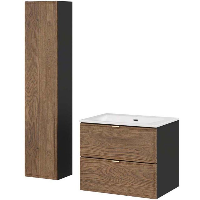 COMAD Zestaw mebli TALIA CASELLA szafka z umywalką SKY WHITE 60 cm, s