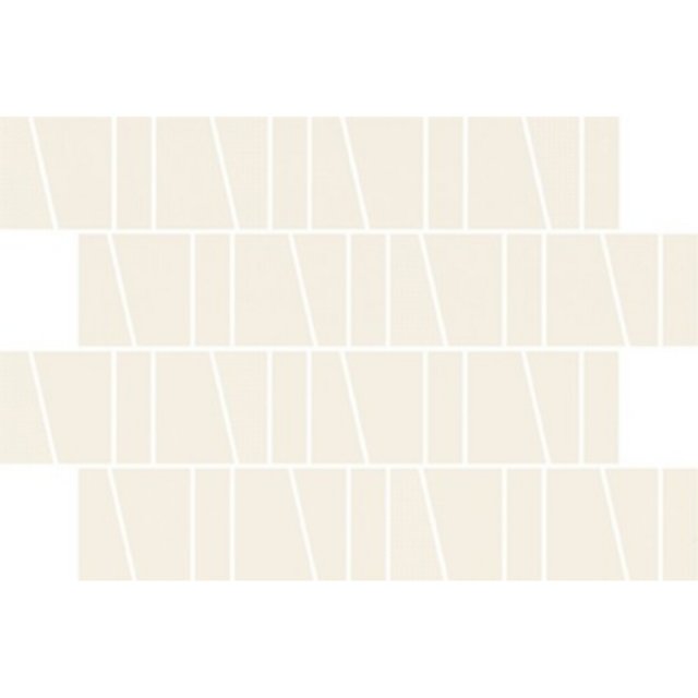 Płytka ścienna mozaika ZAMBEZI ivory trapeze mat 20x29,9 gat. I