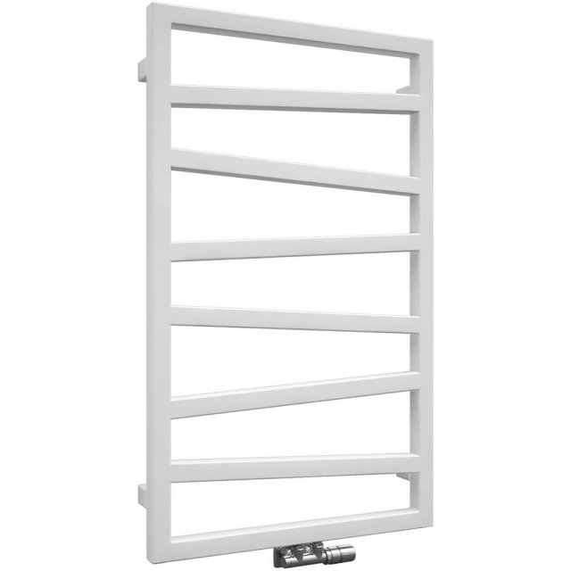 TERMA Grzejnik łazienkowy ZIGZAG 83x50 biały WGZIG083050KJ16ZS