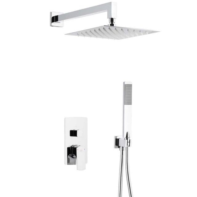 KFA Zestaw prysznicowy podtynkowy MOKAIT z baterią 3-funkcyjną chrom