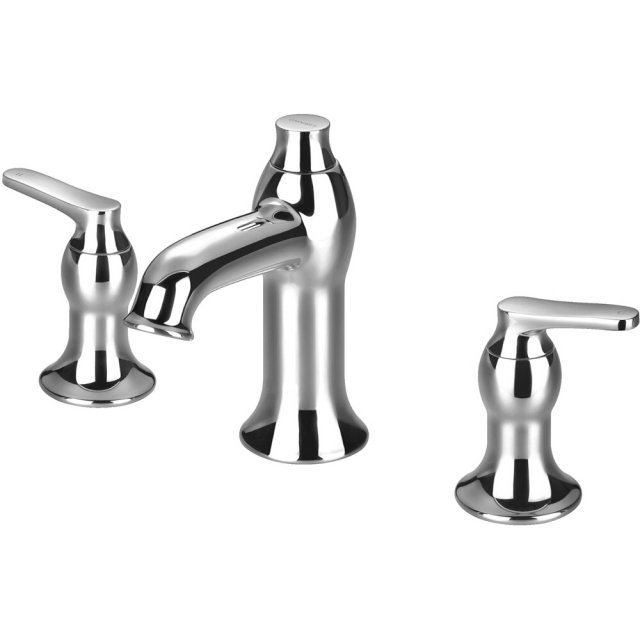 OMNIRES Bateria umywalkowa ART DECO stojąca 3-otworowa chrom połysk A