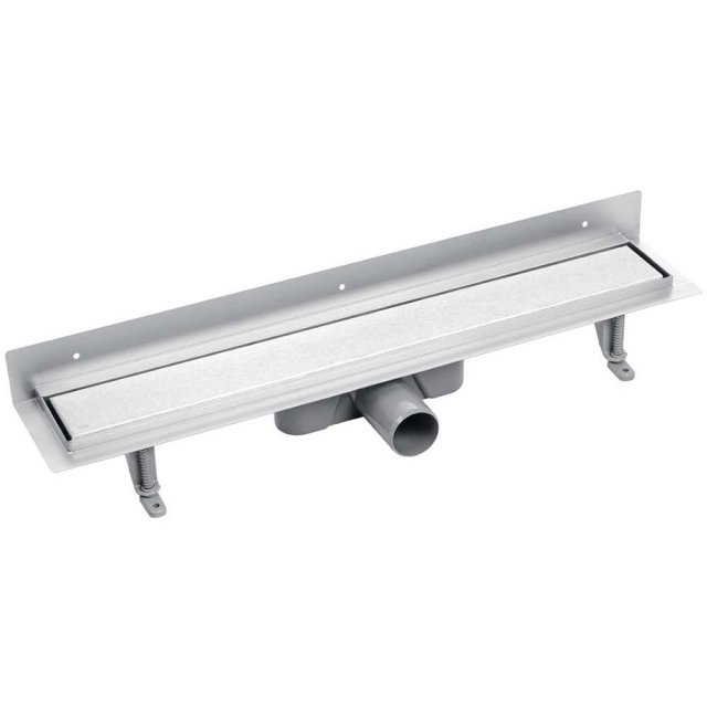 LAVEO Odpływ liniowy przyścienny BASSO 60 cm inox COB_261D