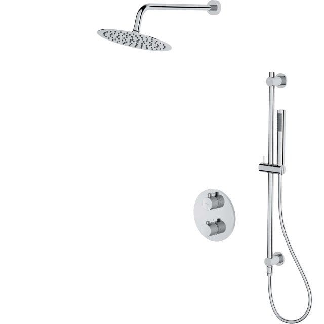 CERSANIT SET B552 Zestaw podtynkowy z baterią wannowo-prysznicową ZEN