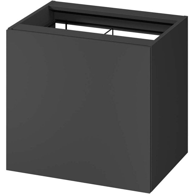 CERSANIT Szafka z koszem na pranie LARGA 60 zmontowana antracytowa S1