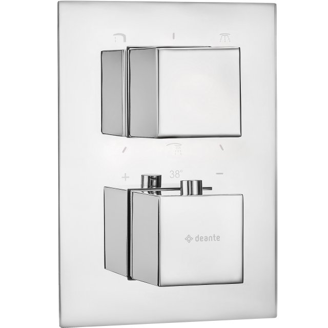 DEANTE Element zewnętrzny do BOXa THERM termostatycznego chrom BXY_0E