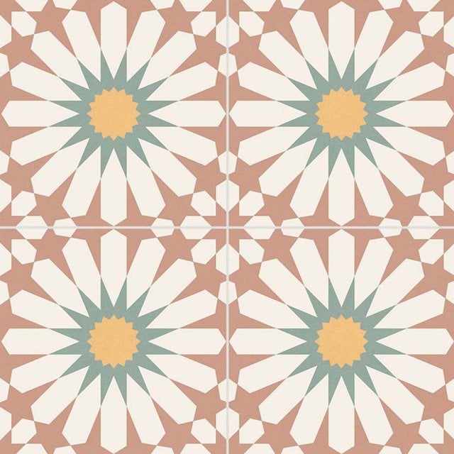 Gres szkliwiony hiszpański Gayafores SOLEIL BURDEOS mat 33,15x33,15 g