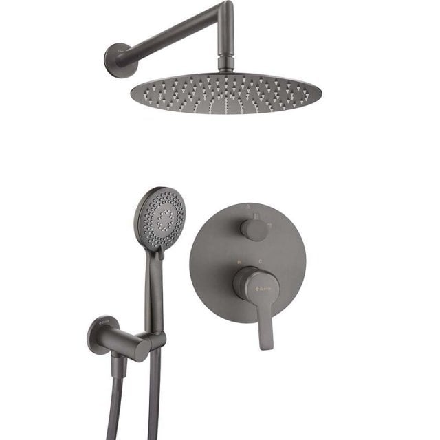 DEANTE Zestaw prysznicowy podtynkowy ARNIKA titanium NAC_D9QP