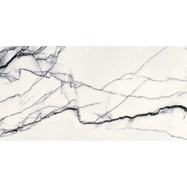 Gres szkliwiony włoski Florim B&W MARBLE BREACH naturale 60x120 g
