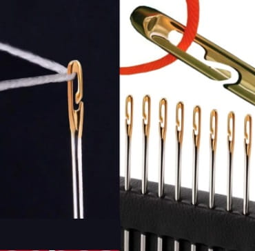 Zestaw 12 igieł z łatwością nawlekania