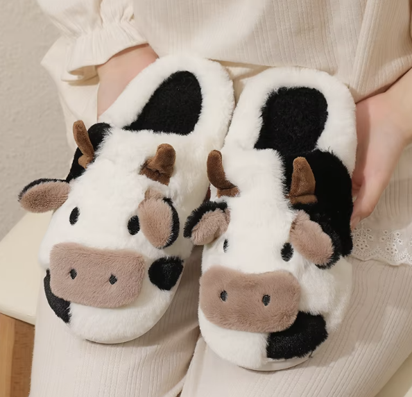 Ciepłe kapcie Krowy 36-45