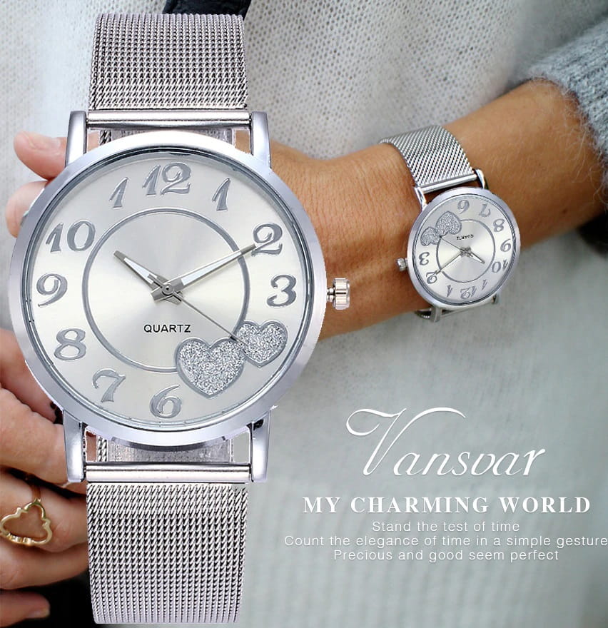 Zegarek damski Heart Vansvar Z09