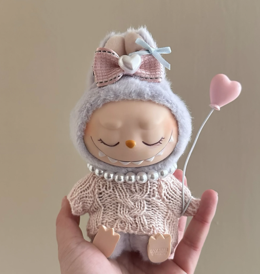 Różowe ubranko dla Labubu 267