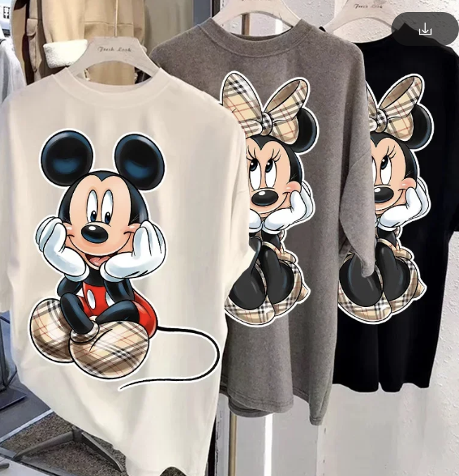 T-shirt damski koszulka Myszka XS-3XL L06