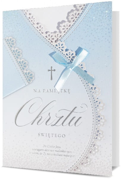 Pamiątka Chrztu Świętego - karnet