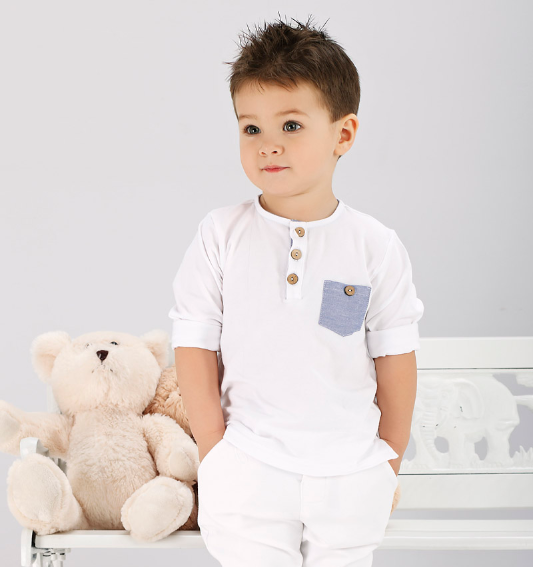 Bluzka dla chłopca z bawełny 98-128