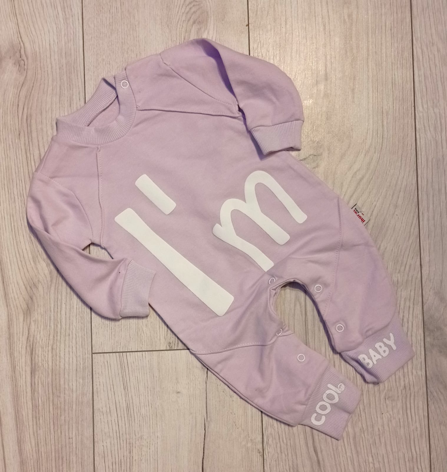 Rampers dla dziecka fioletowy