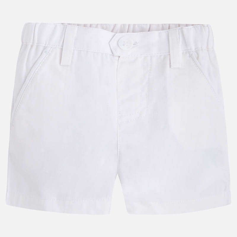 MAYORAL 201 Krótkie spodenki białe eleganckie