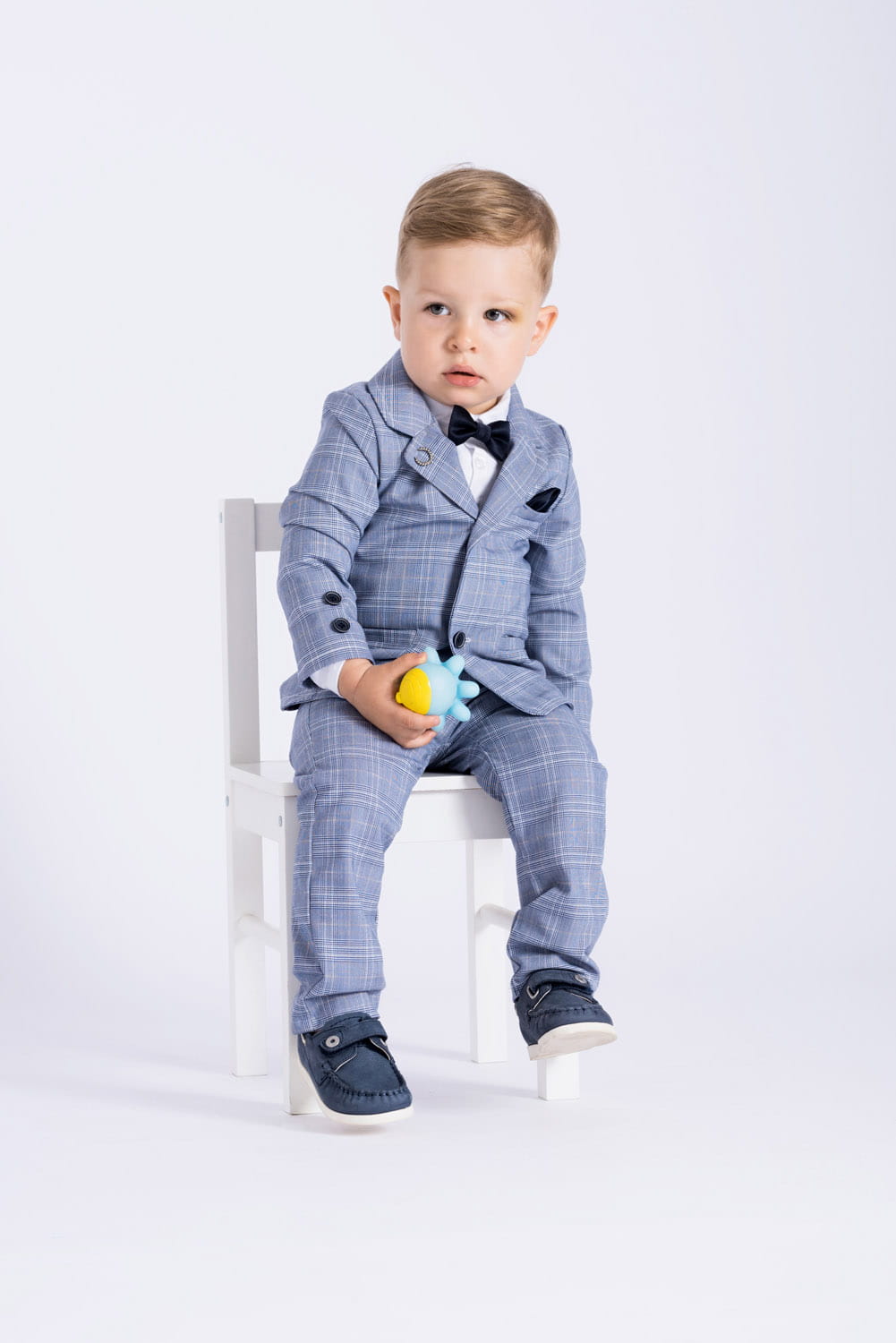 LaFerio Sorento Garnitur w kratę dla chłopca 92-116cm