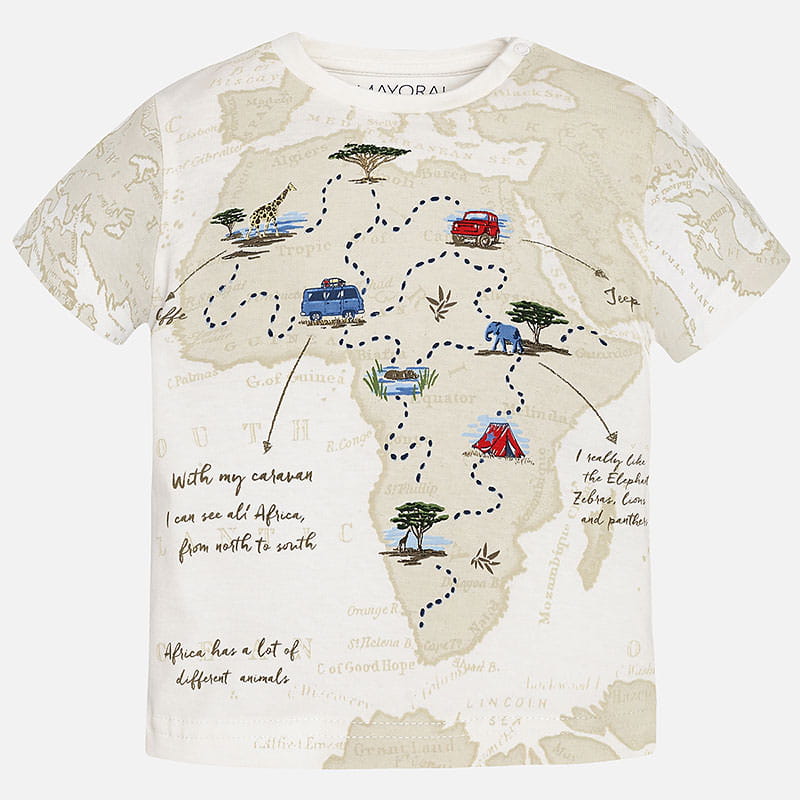 MAYORAL 1031 Koszulka dla chłopca krótki rękaw