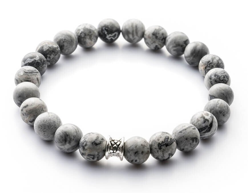 Bransoletka Gemini Basic Mat Grey B12-G