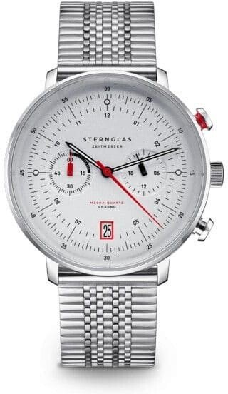 Zegarek męski Sternglas Hamburg Chrono S01-HC10-ME08