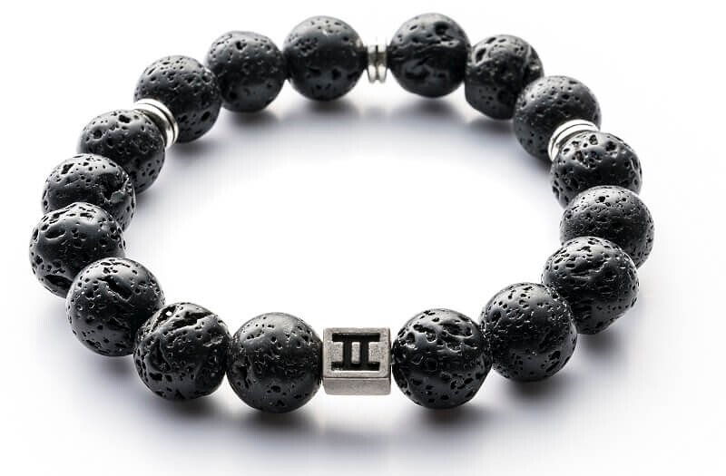 Bransoletka Gemini Special Urban Black Lava S8-G