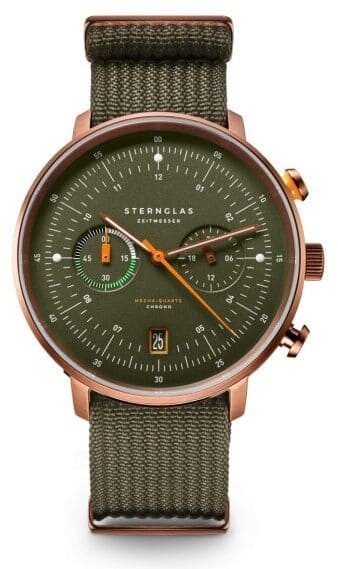 Zegarek męski Sternglas Hamburg Chrono S01-HC35-FI05