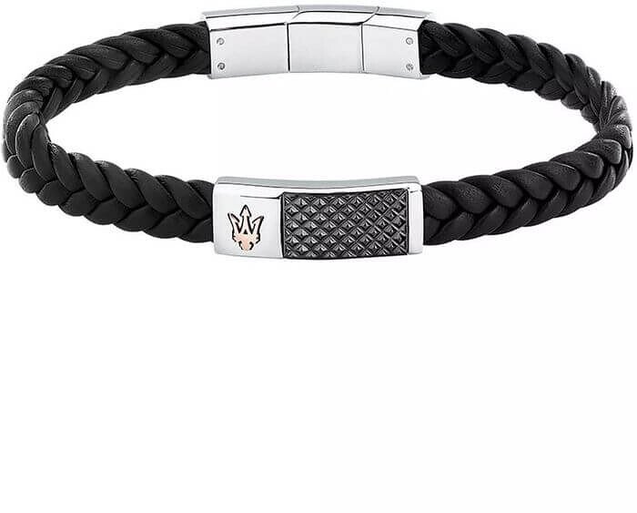 Bransoletka męska Maserati Leather JM424AVE26
