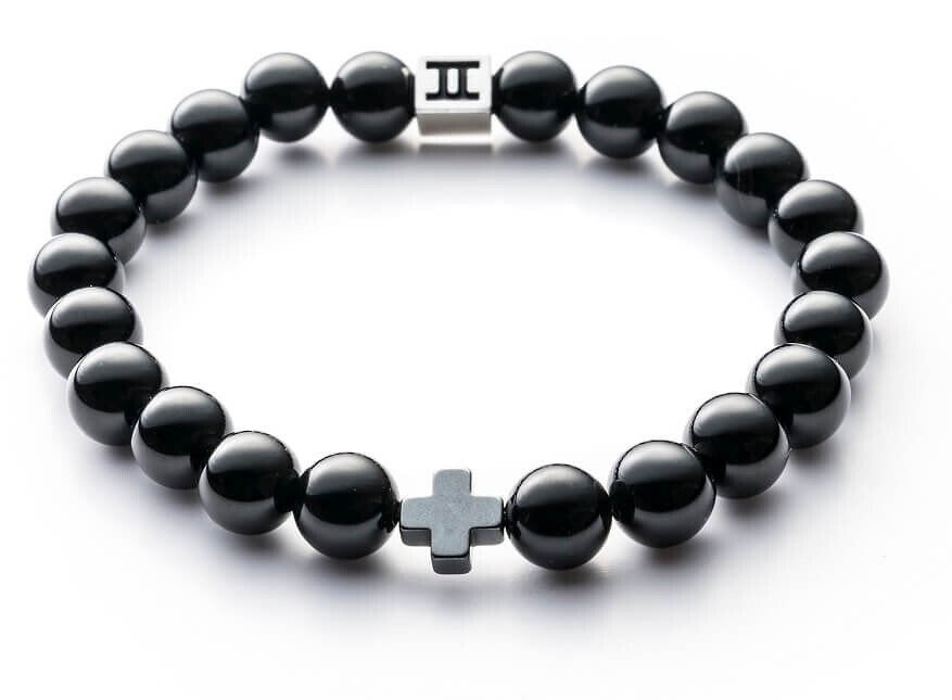 Bransoletka Gemini Classic Cross Black C9-G