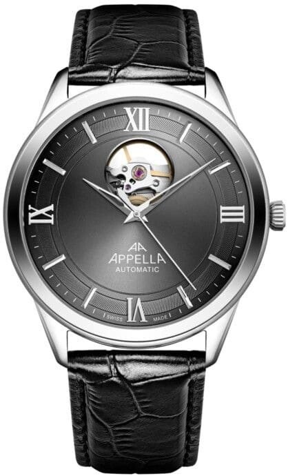 Zegarek męski Appella Classic Open Heart Automatic L70014.5266OA