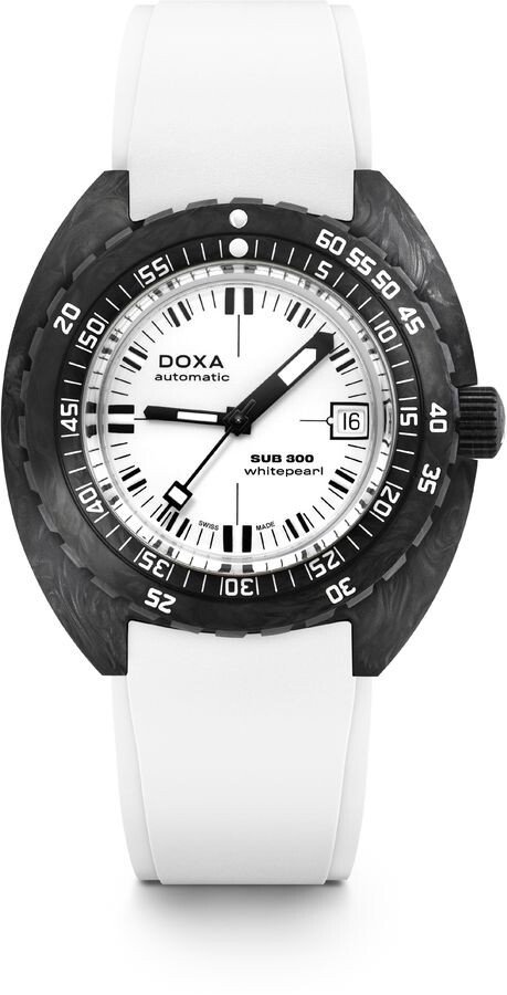 Zegarek męski Doxa SUB SUB 300 Carbon Whiepearl 822.70.011.23