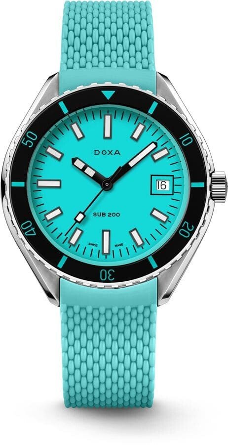 Zegarek męski DOXA SUB SUB 200 Aquamarine 799.15.241.25