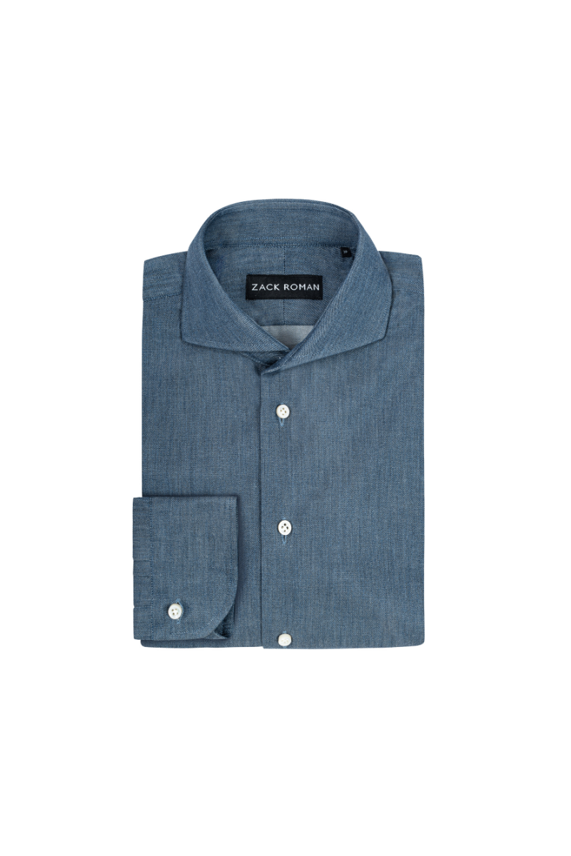 Koszula denimowa, bawełniana