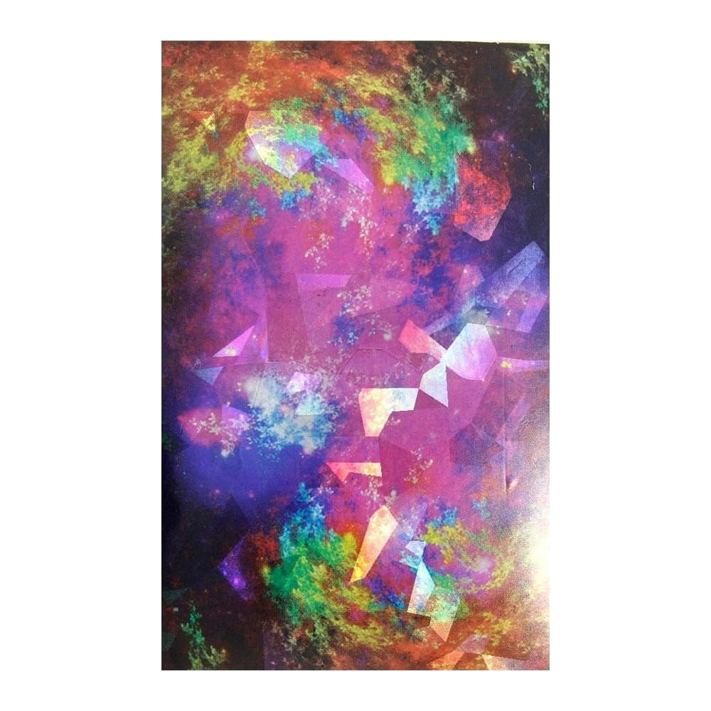 Naklejka do paznokci samoprzylepna Laser effect arkusz 8cm x 5cm Nr 186