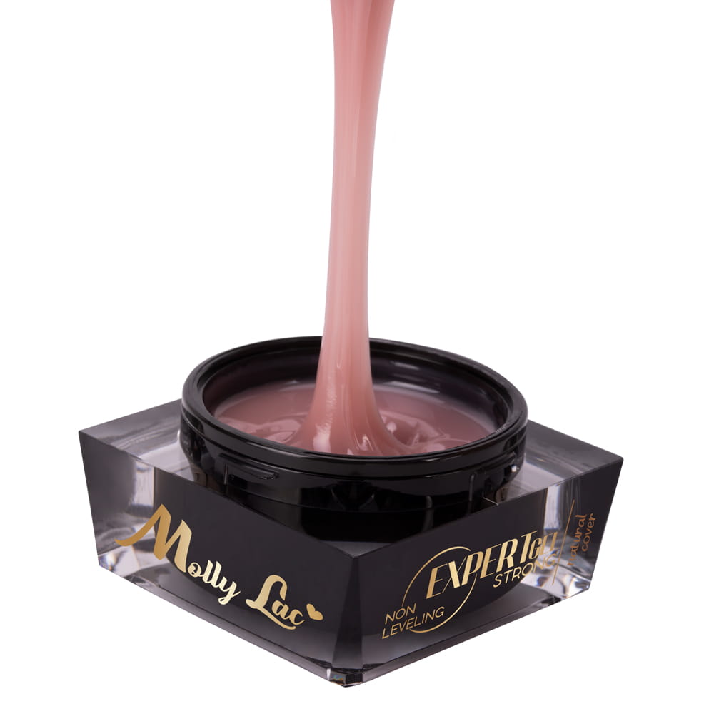 Żel budujący do paznokci Expert Gel Strong natural cover by Monika Mielniczuk MollyLac HEMA/Di-HEMA Free 15 g