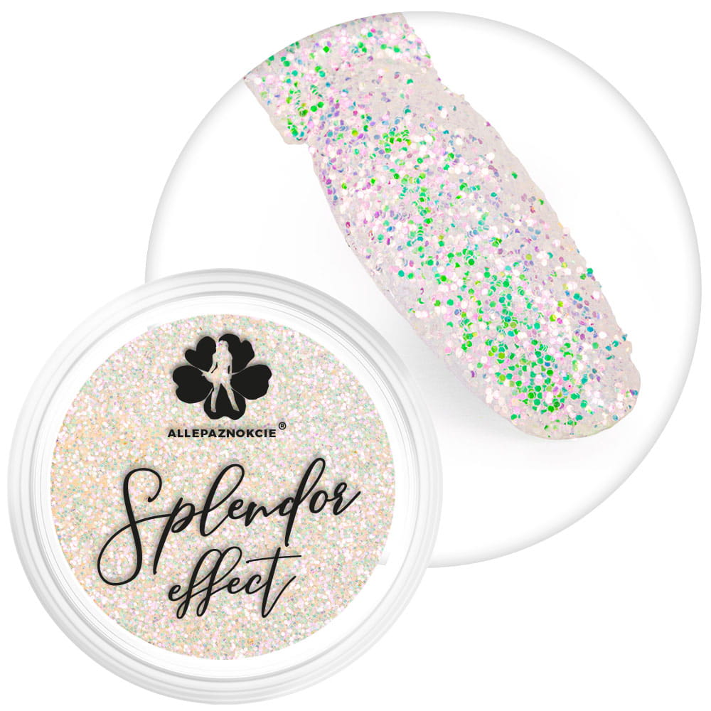 Pyłek do paznokci Splendor Allepaznokcie słoiczek 2 g Nr 6