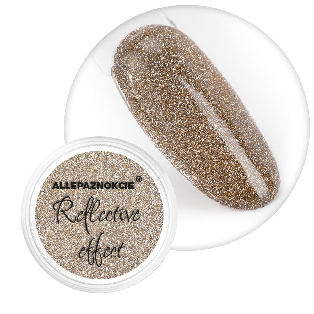Pyłek do paznokci Reflective Effect Allepaznokcie 1 g Nr 5