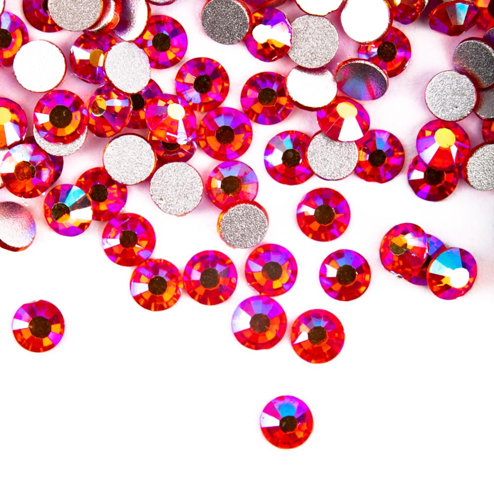 Cyrkonie do paznokci szklane SS10 Hyacinth AB ok.1440 szt paczka