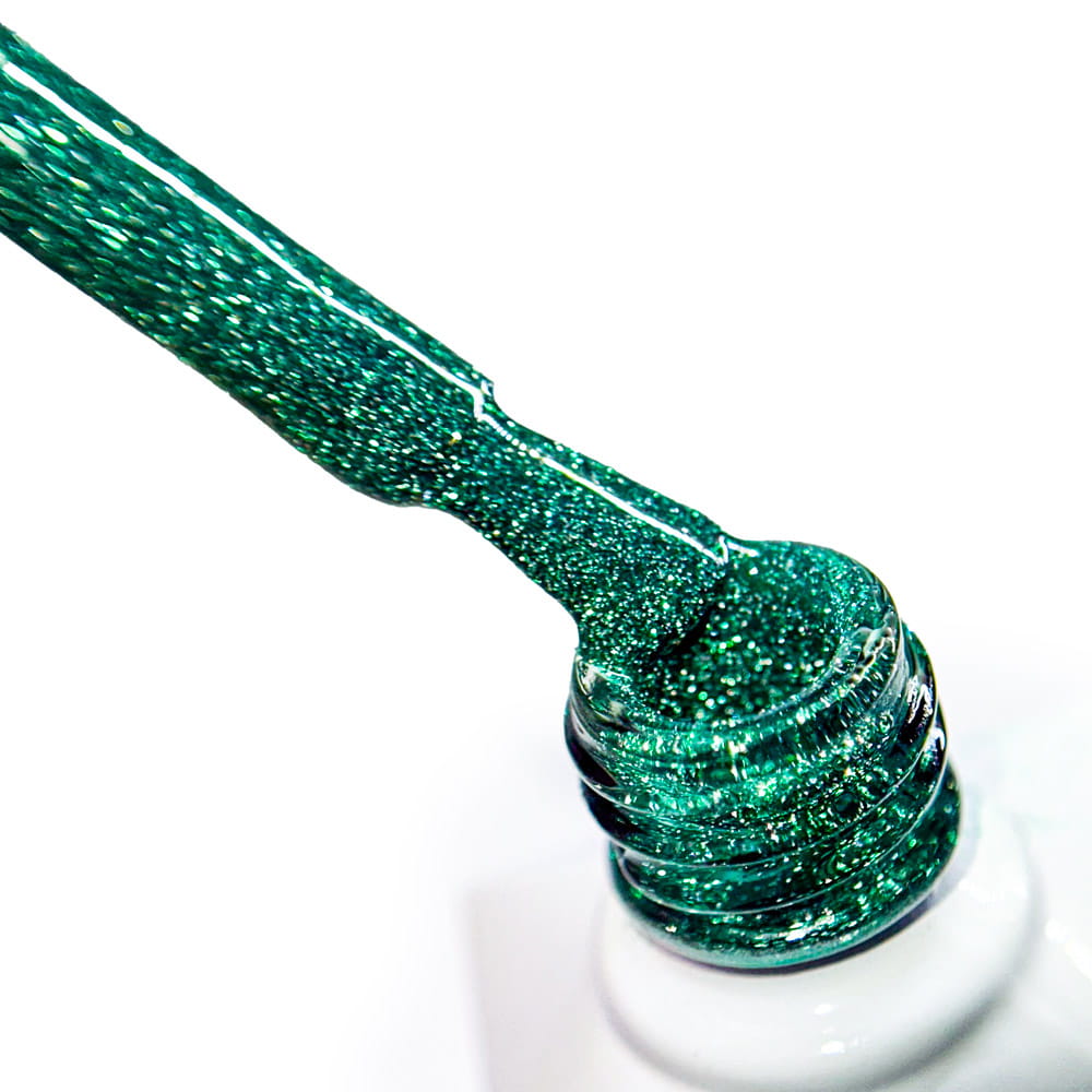 Lakier hybrydowy LED/UV Gel Polish Molly Nails Flashing Lights 3 Nr 612 Poison Ivy HEMA/Di-HEMA Free 8g