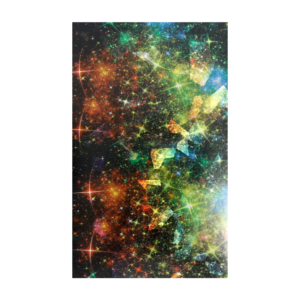 Naklejka do paznokci Laser effect samoprzylepna arkusz 8 cm x 5 cm Nr 255