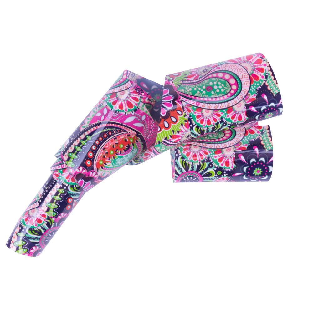 Folia transferowa 100 cm retro paisley Nr 15