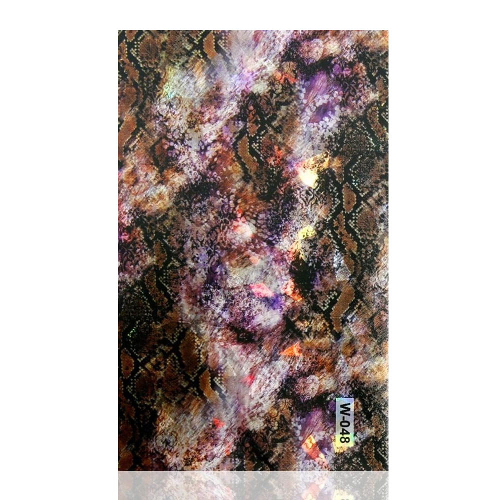 Naklejka do paznokci Laser effect samoprzylepna arkusz 8 cm x 5 cm Nr 299