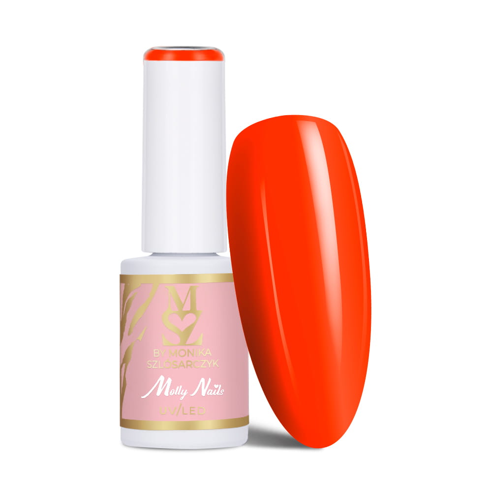 Lakier hybrydowy LED/UV Gel Polish Molly Nails @Summer Love by Monika Szlósarczyk Nr 6 HEMA/Di-HEMA Free 7g