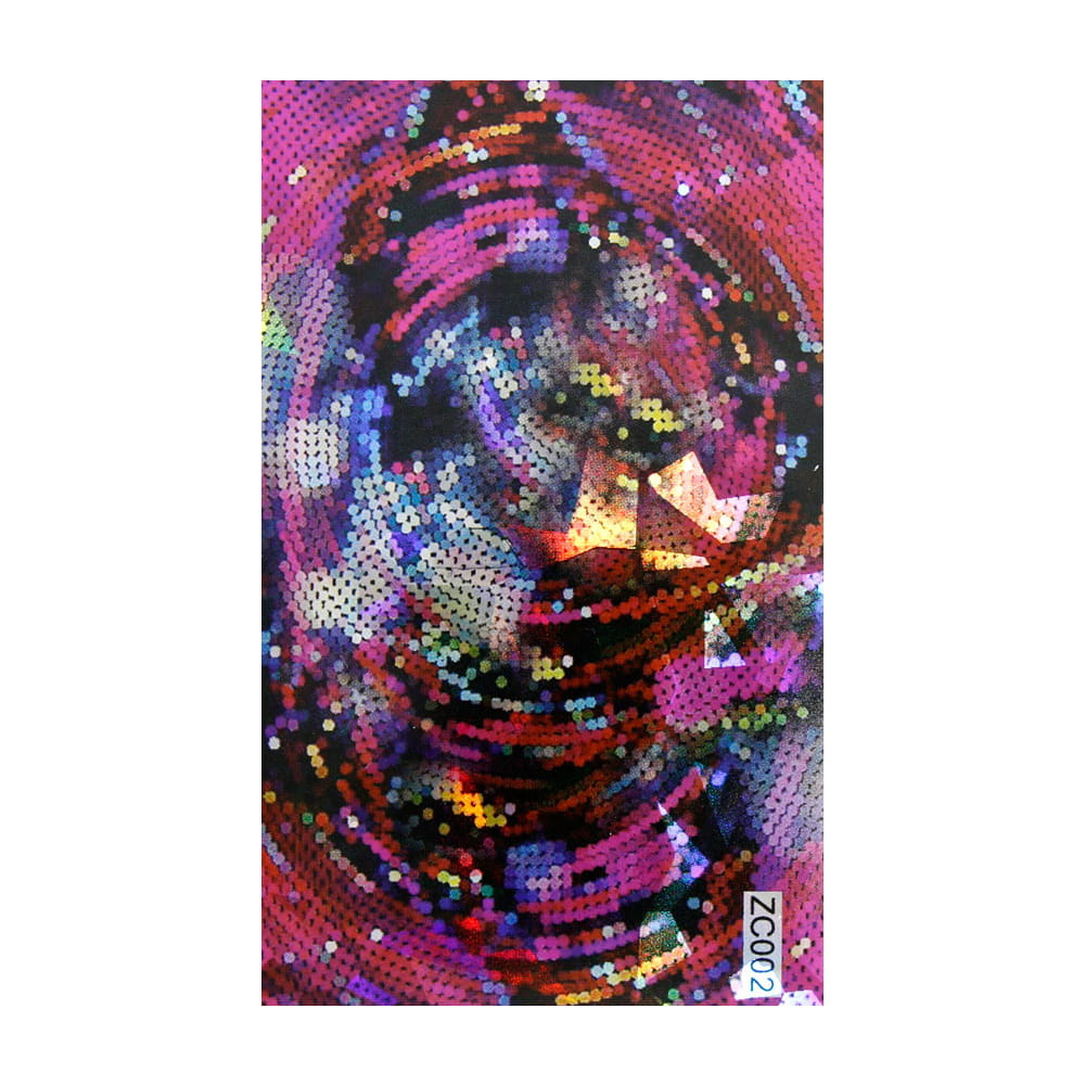 Naklejka do paznokci Laser effect samoprzylepna arkusz 8 cm x 5 cm Nr 226