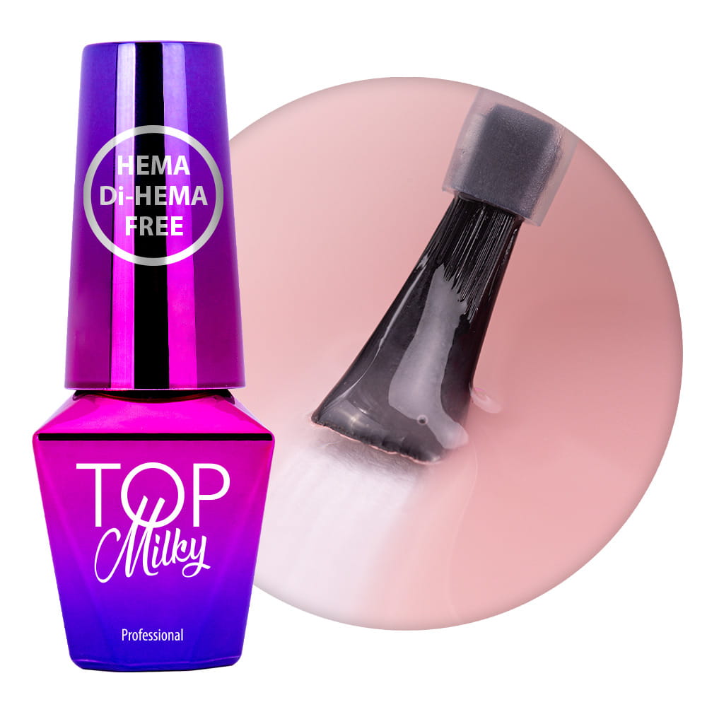 Top Milky MollyLac Sepia mleczny no wipe bez przemywania HEMA/Di-HEMA Free 10 g