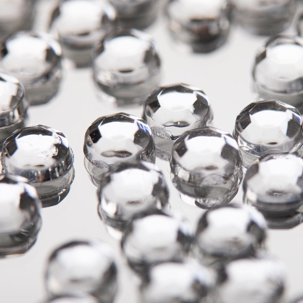 Ozdoba do paznokci cyrkonie imitacja szkła 3 mm ok.100 szt Nr 1