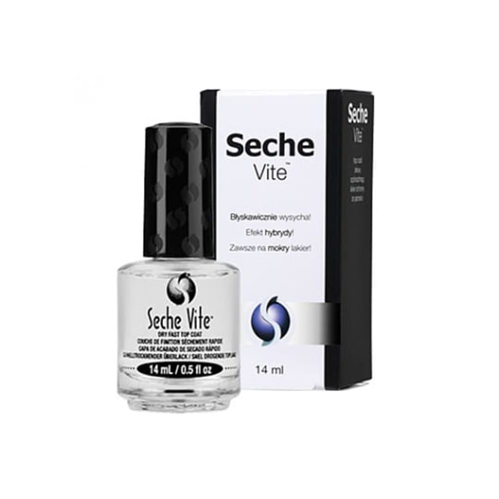 Lakier z wysuszaczem Top Coat Seche Vite 14ml