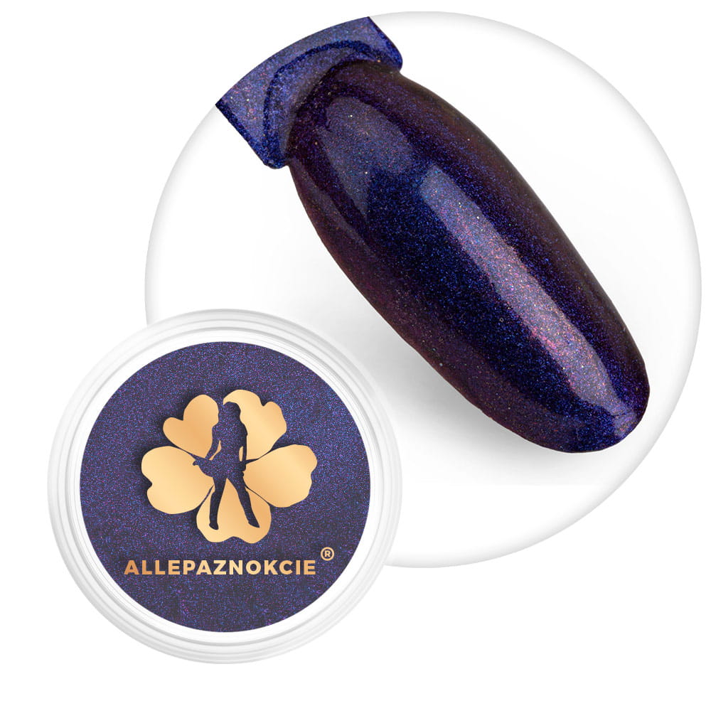 Pyłek do paznokci Chameleon premium Allepaznokcie cobalt Nr 5